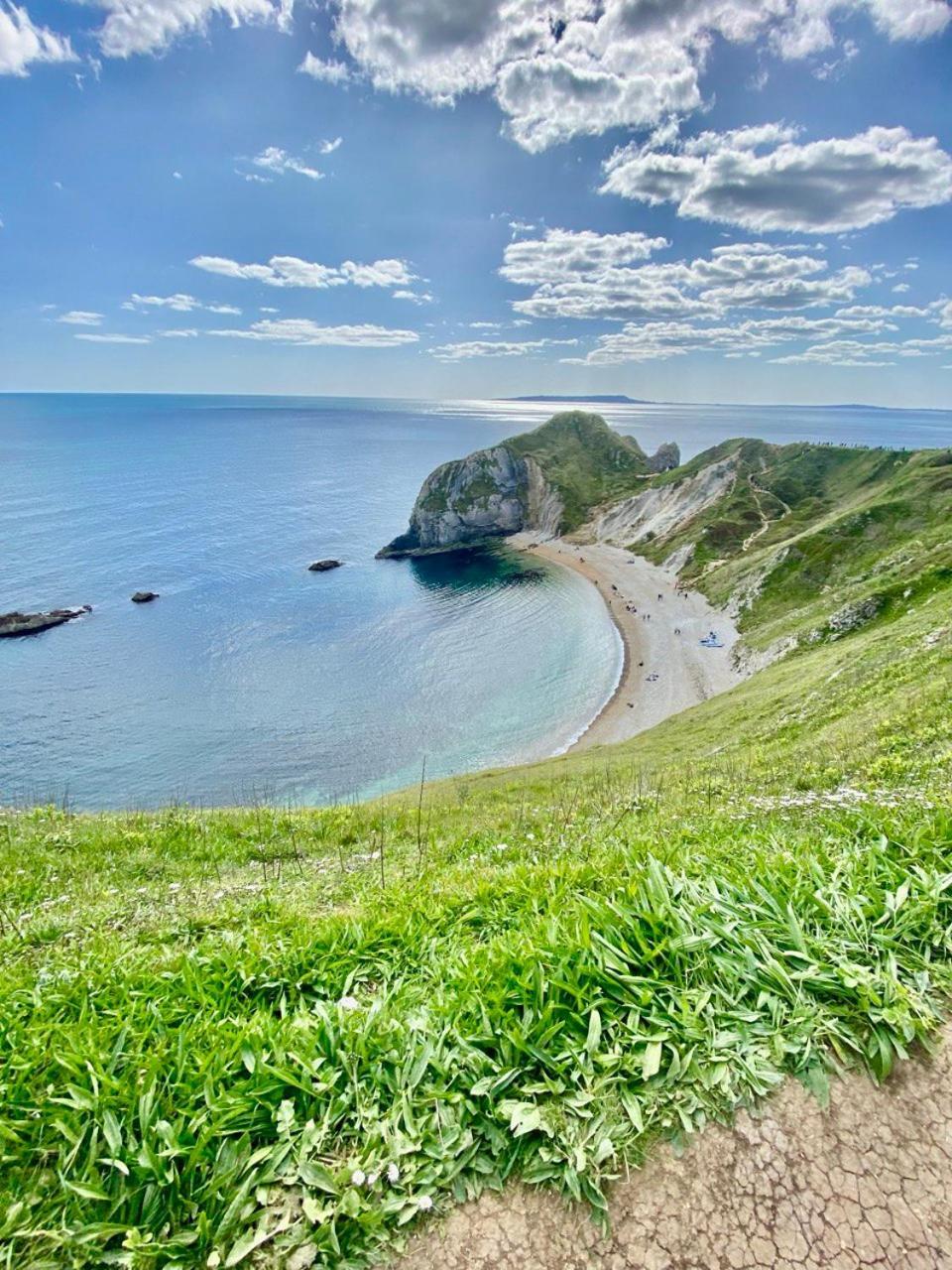 Holiday Home In Durdle Door With Stunning Sea View Вест-Лалворт Екстер'єр фото